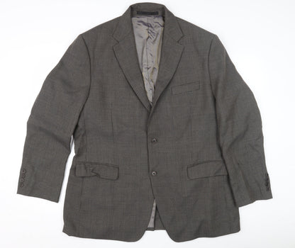 Mens UK Size 44 Marks and Spencer Regular Grey Suit Jacket