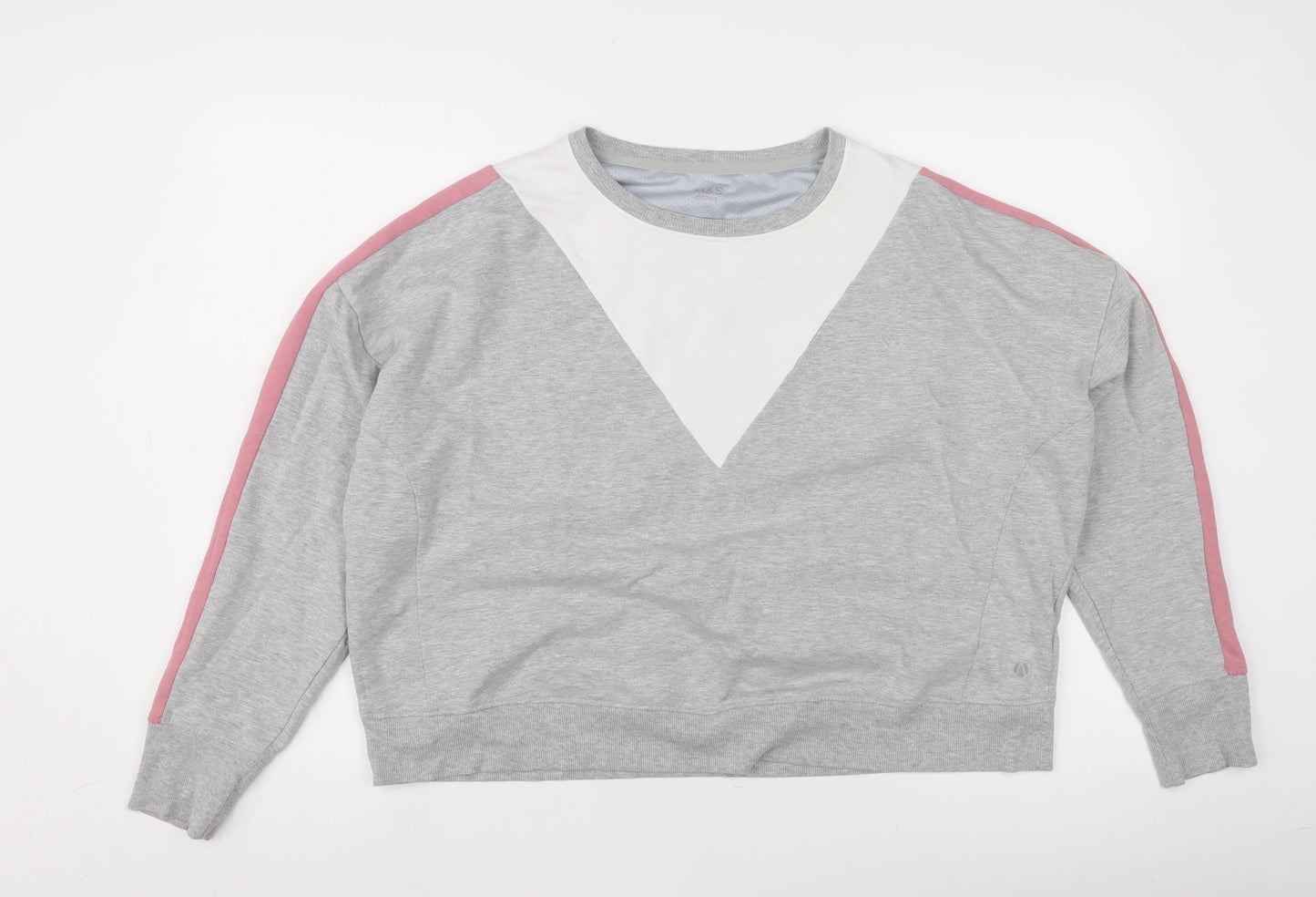 Womens UK Size 18 Marks and Spencer Grey Pullover Sweatshirt