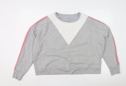 Womens UK Size 18 Marks and Spencer Grey Pullover Sweatshirt
