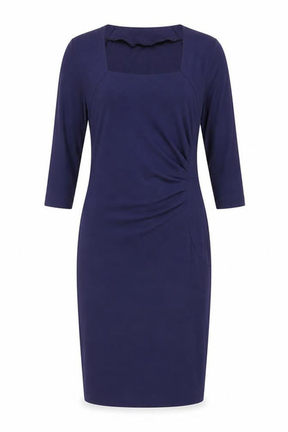 Seraphine Women's Blue Maternity Sheath Dress Size 12
