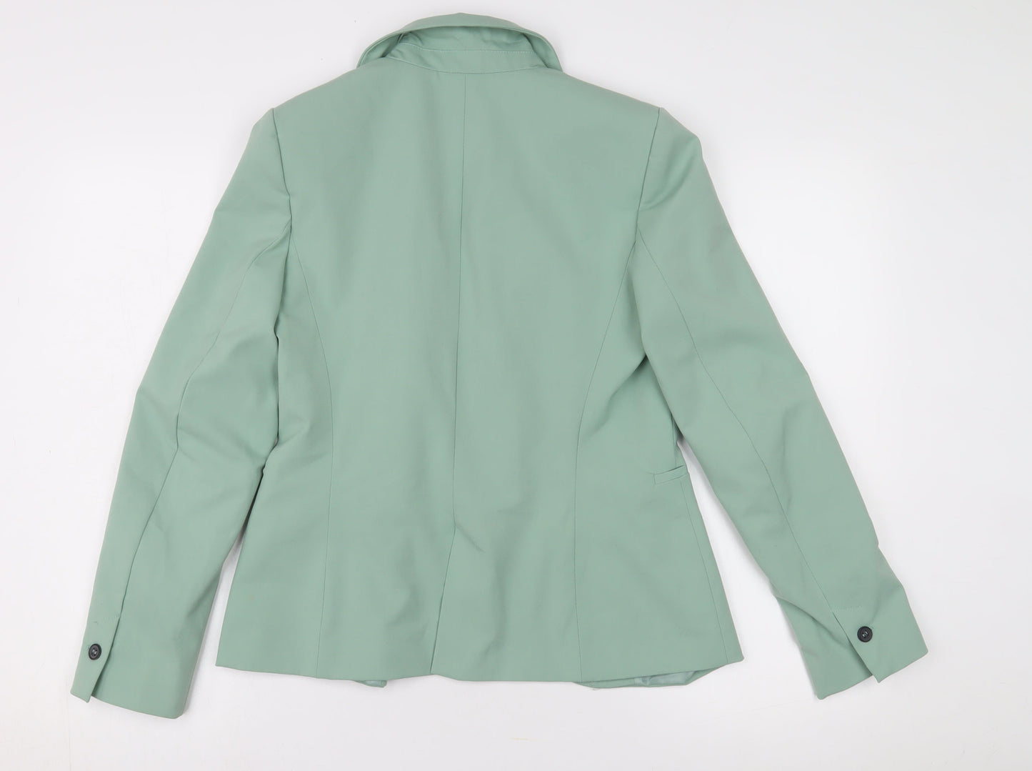 Womens UK Size 12 Zara Green Basic Jacket