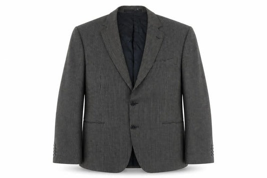 Marks & Spencer Men's Black Check Blazer 42 M