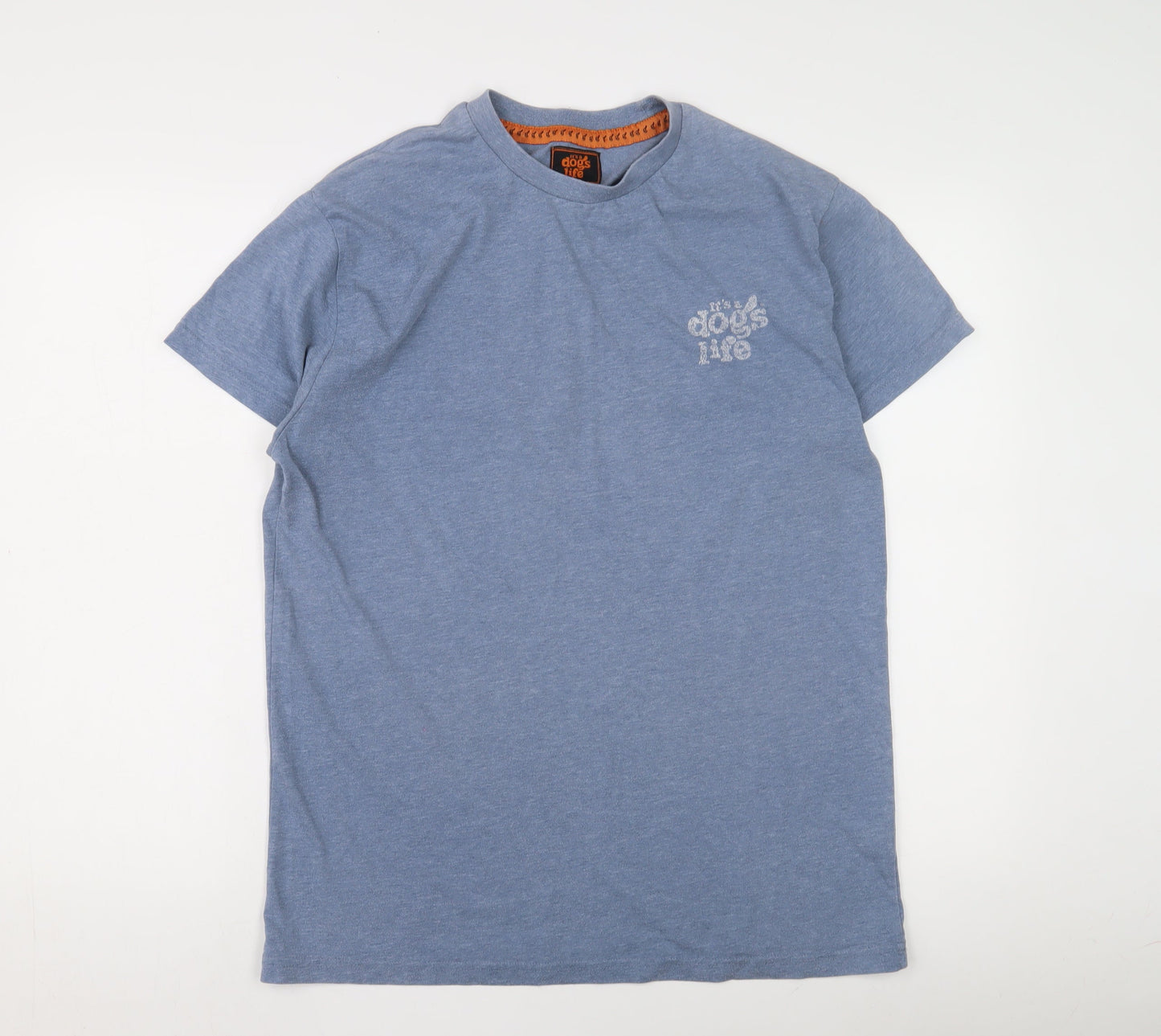 It's a dog's life Blue Men's L T-Shirt - Graphic Print
