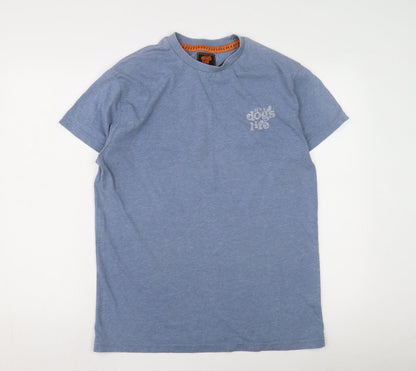 It's a dog's life Blue Men's L T-Shirt - Graphic Print