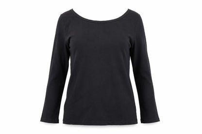 Womens UK Size S J.CREW Black Basic T-Shirt