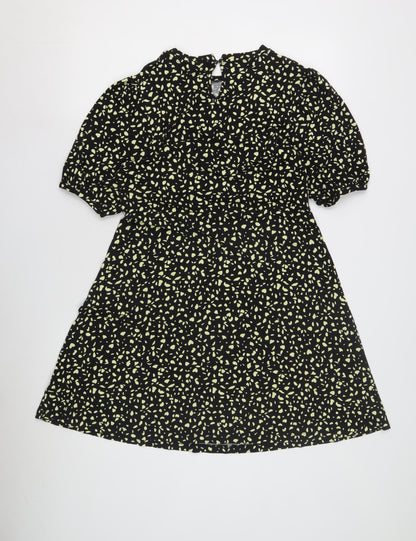 Marks and Spencer Women's Black A-Line Dress, Size 12
