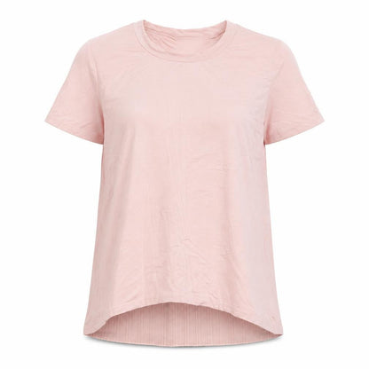 Womens UK Size L Nina Leonard Pink Basic T-Shirt