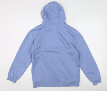 Disney Girls Blue Stitch Hoodie, Age 12-13, Pullover Style