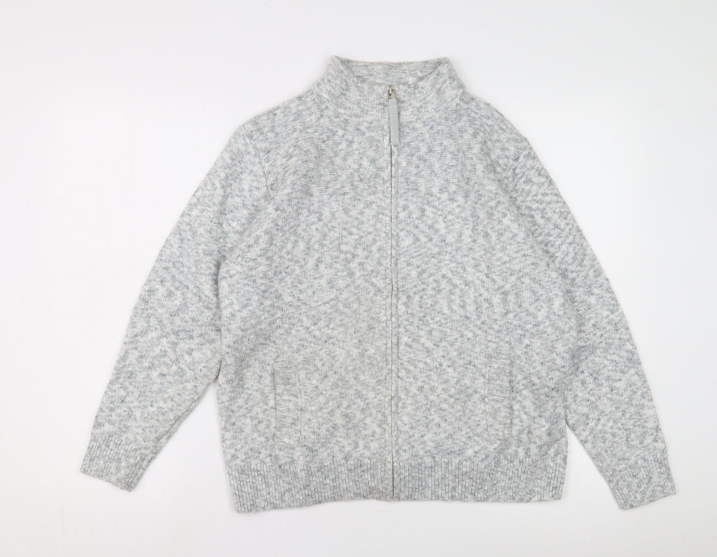 Womens UK Size 14 Honor Millburn Grey Basic Jacket