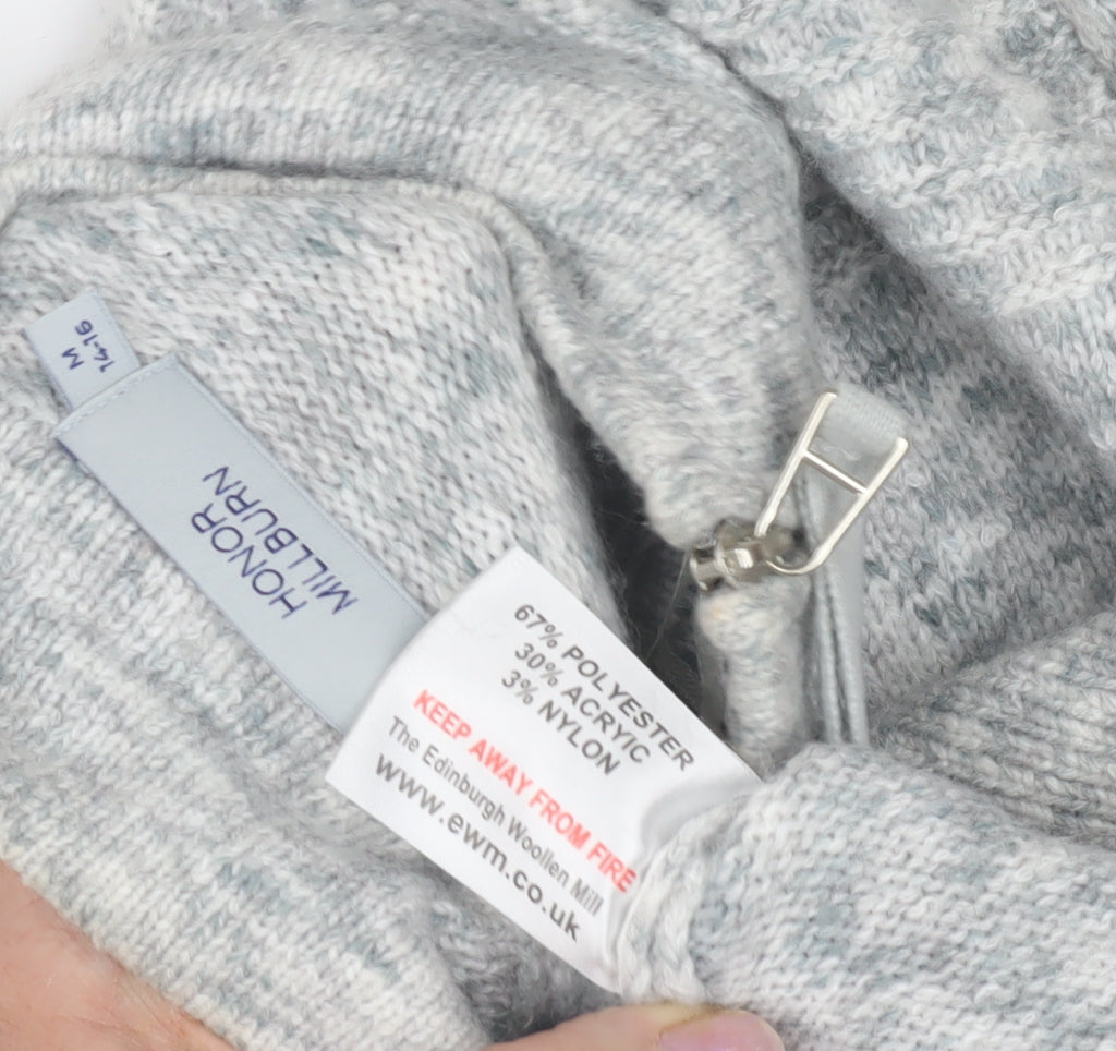 Womens UK Size 14 Honor Millburn Grey Basic Jacket