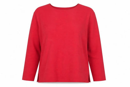 Marc O'Polo Women's Red Cotton Pullover Jumper L