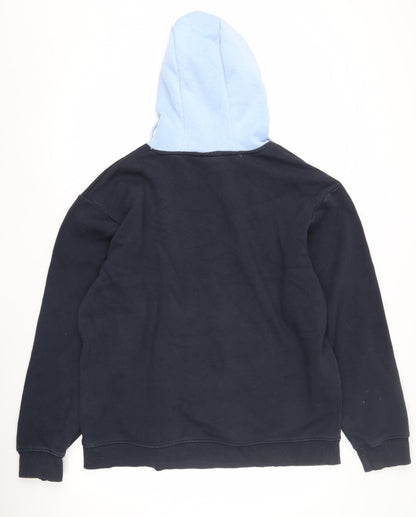 Mens UK Size XL Beck & Hersey Blue Pullover Hoodie