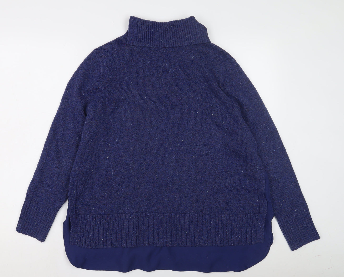 Womens UK Size L Monsoon Blue Pullover Jumper