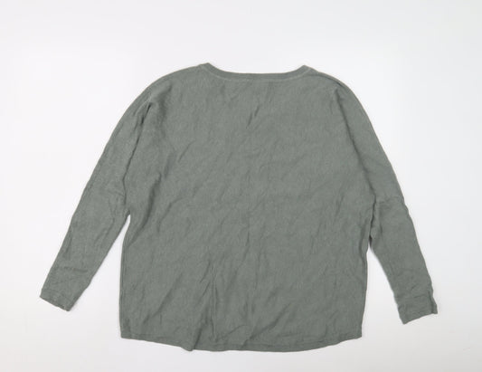 Womens UK Size 8 Episode Grey Pullover Jumper