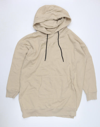Mens UK Size  DKNY Beige Pullover Hoodie