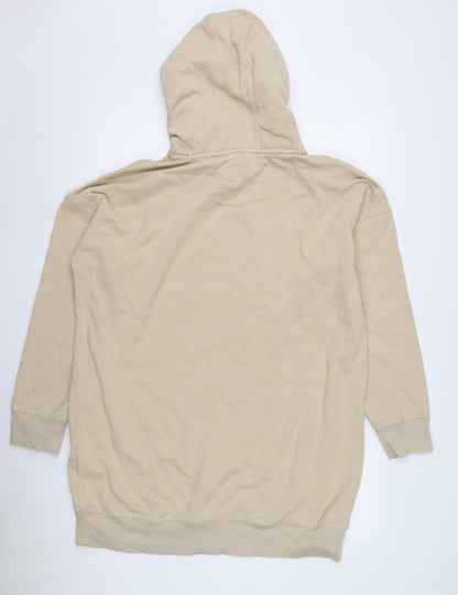 Mens UK Size  DKNY Beige Pullover Hoodie