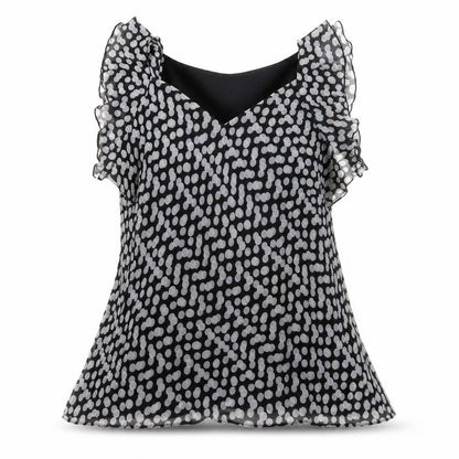 Womens UK Size 8 Joanna Hope Black Tunic Blouse
