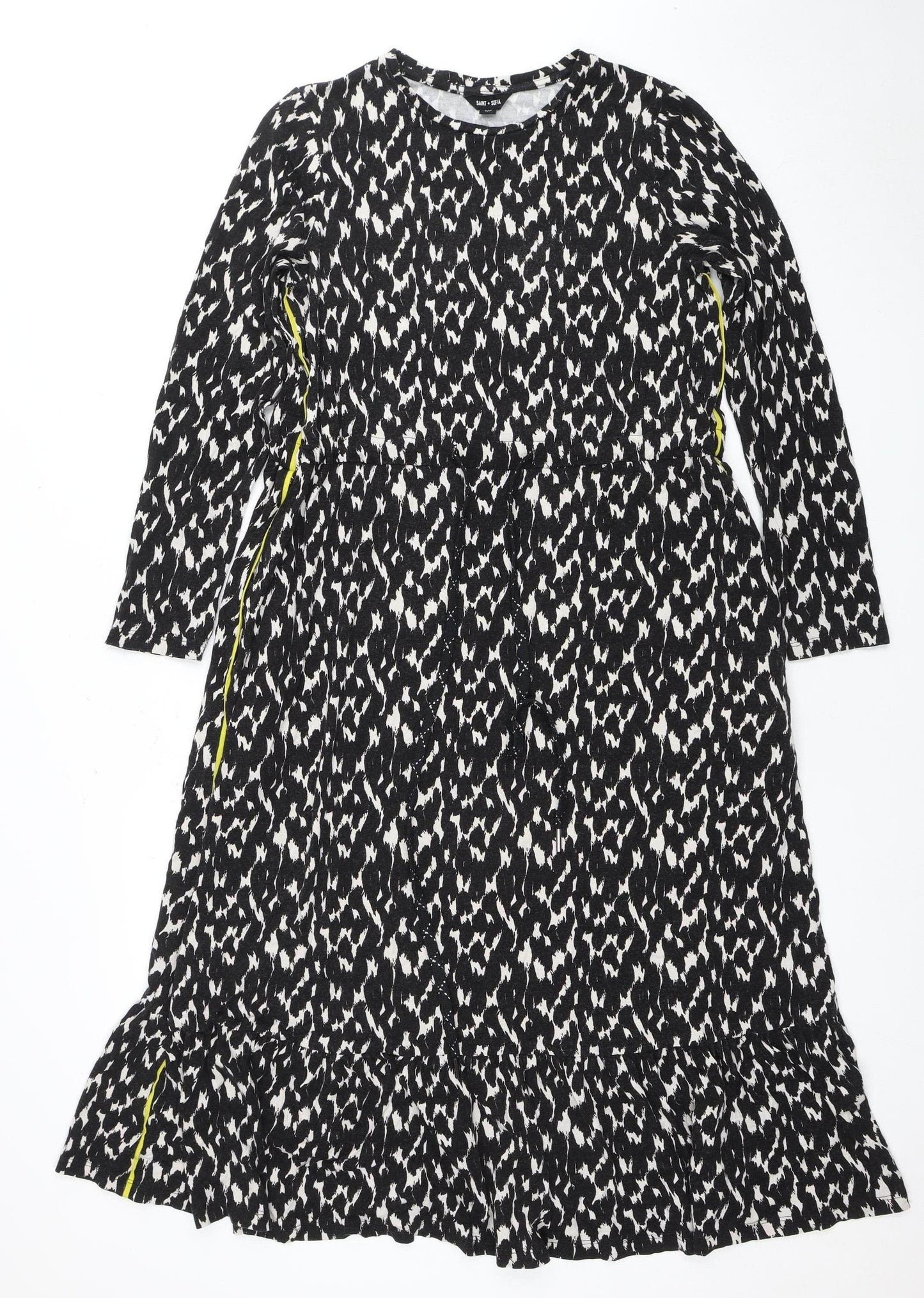 Saint + Sofia Multicoloured Women's Long Sleeve Dress