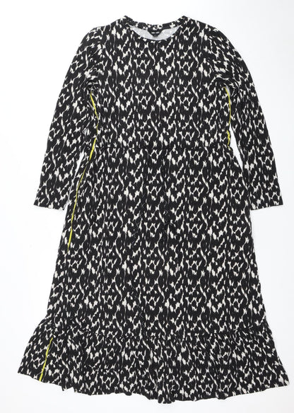 Saint + Sofia Multicoloured Women's Long Sleeve Dress