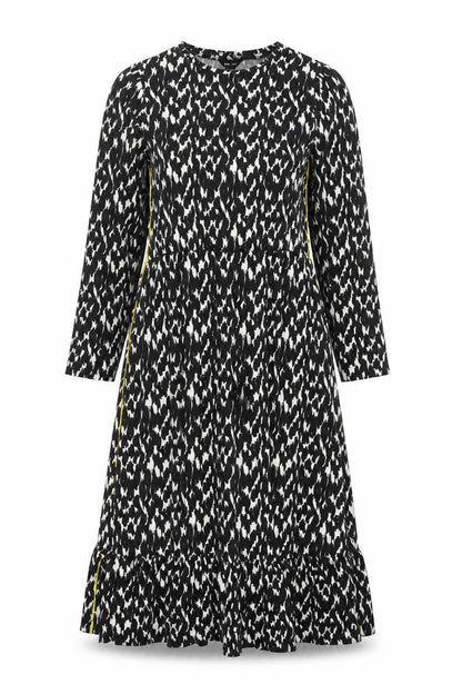 Saint + Sofia Multicoloured Women's Long Sleeve Dress