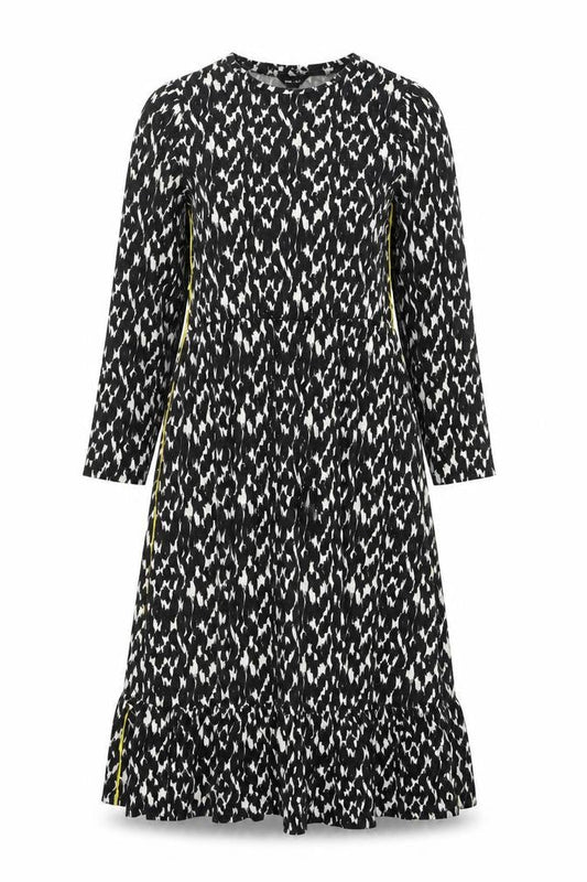 Saint + Sofia Multicoloured Women's Long Sleeve Dress