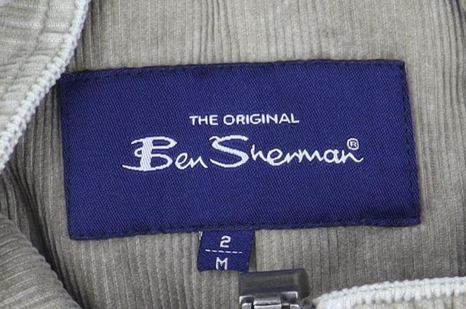 Mens UK Size M Ben Sherman Grey Basic Jacket