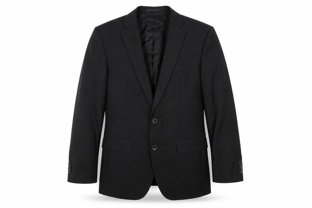 Mens UK Size 36 Boss Regular Black Suit Jacket