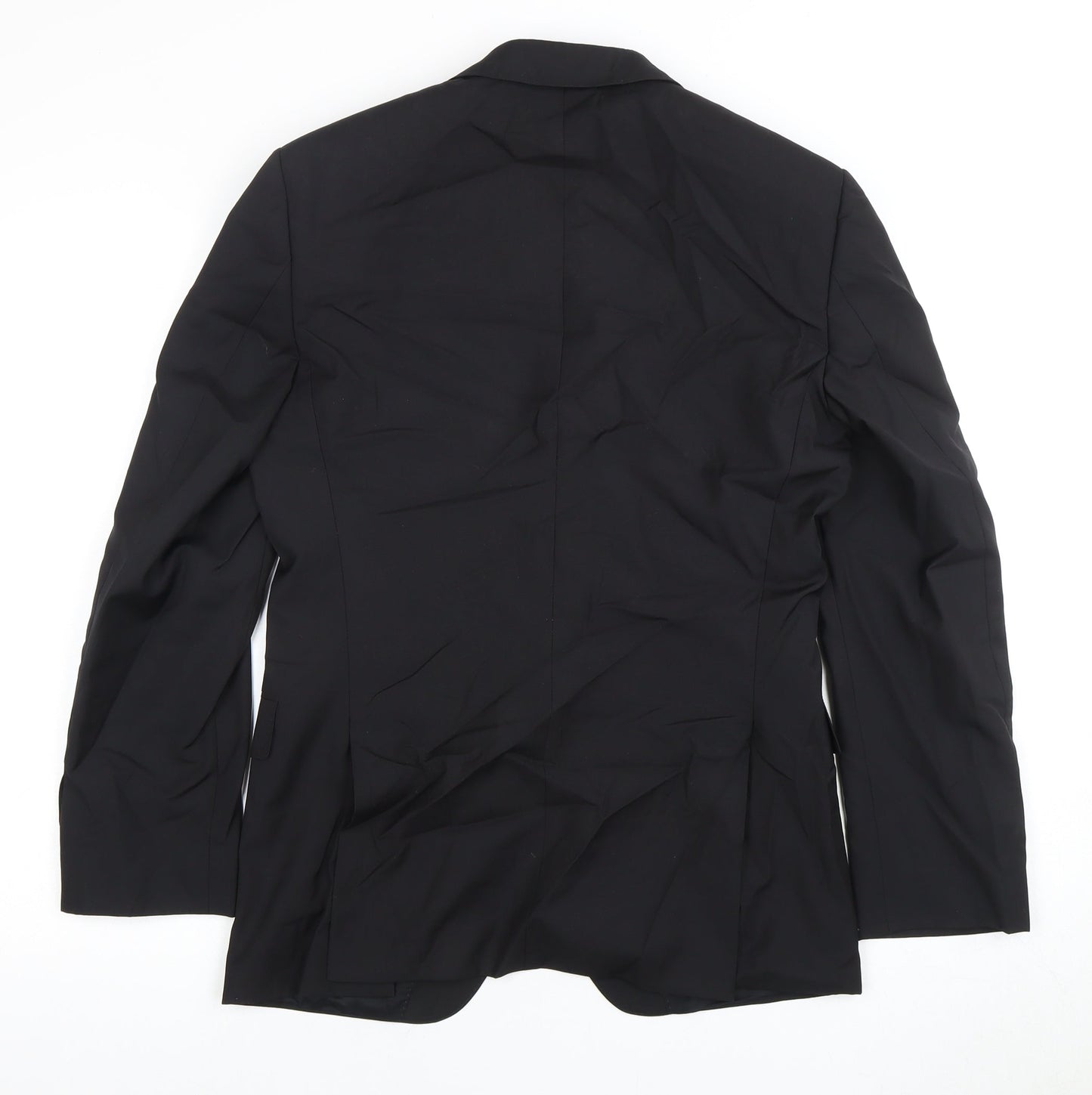 Mens UK Size 36 Boss Regular Black Suit Jacket