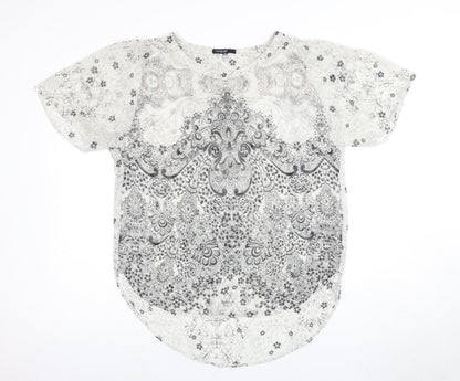 Marks and Spencer Women's Ivory Short Sleeve Blouse