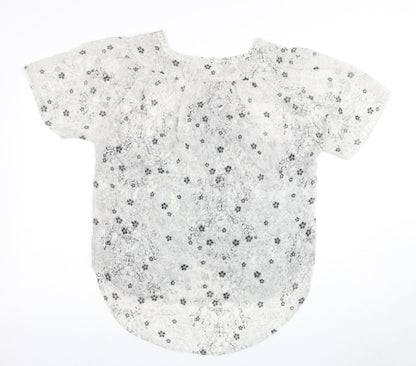 Marks and Spencer Women's Ivory Short Sleeve Blouse