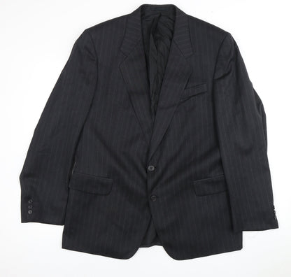 Mens UK Size 46 Odermark Regular Black Suit Jacket
