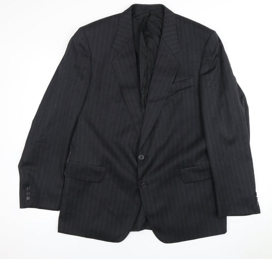 Mens UK Size 46 Odermark Regular Black Suit Jacket