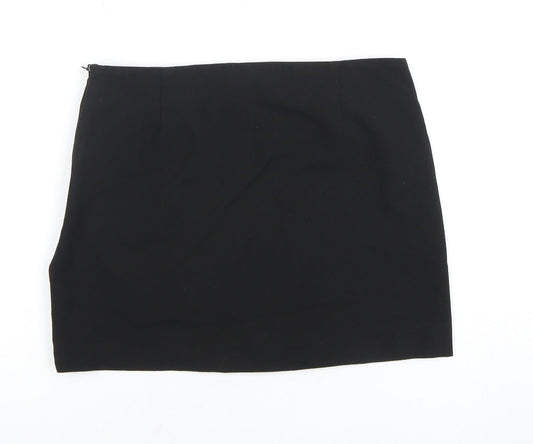 PULL&BEAR Women's Black Pencil Skirt, Size 10