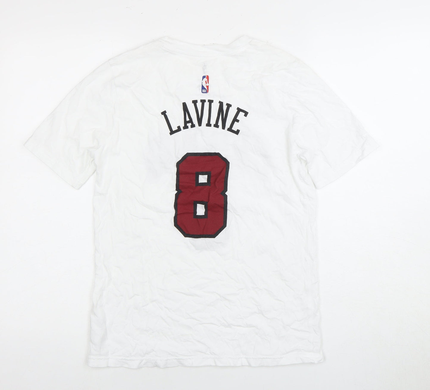 Unisex Adults UK Size 16 Nike White Jersey T-Shirt