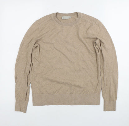 Everlane Women's Beige 2XS Crew Neck Jumper