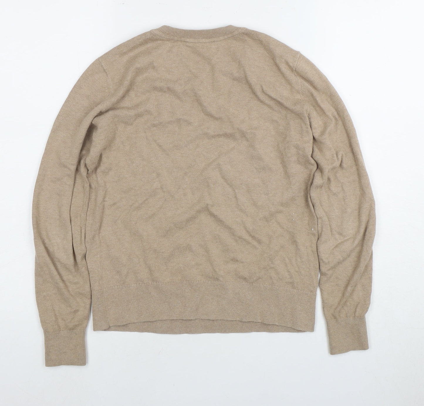 Everlane Women's Beige 2XS Crew Neck Jumper