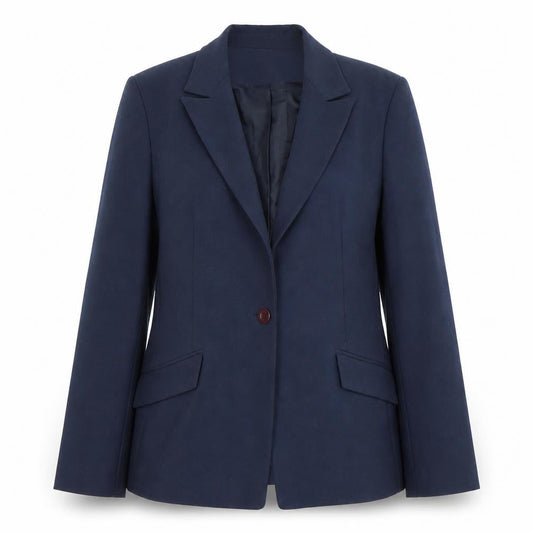Womens UK Size 6 Anne Brooks Petites Blue Blazer
