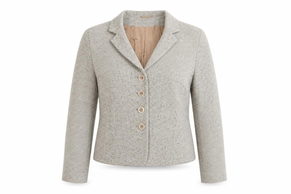 Womens UK Size 16 Alex & Co. Regular Beige Blazer