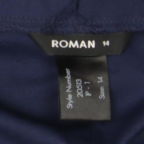 Womens UK Size 14 Roman A-Line  Skirt