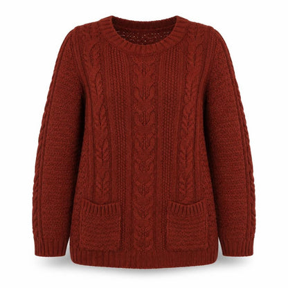 Womens UK Size 8 NEXT Red Pullover Jumper