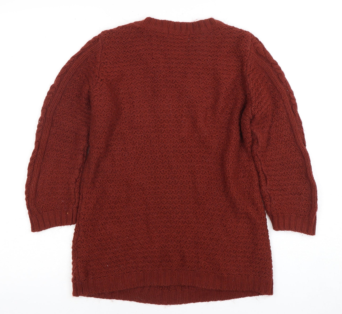 Womens UK Size 8 NEXT Red Pullover Jumper