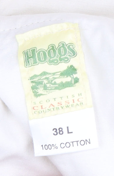 Hoggs Men's Beige 38 L Corduroy Trousers