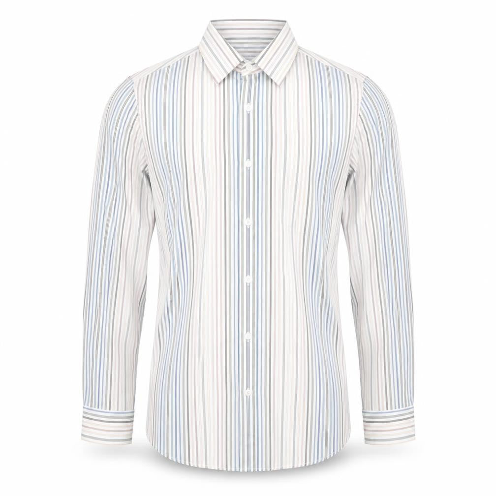Mens UK Collar Size S Jasper Conran Smart Multicoloured  Dress Shirt