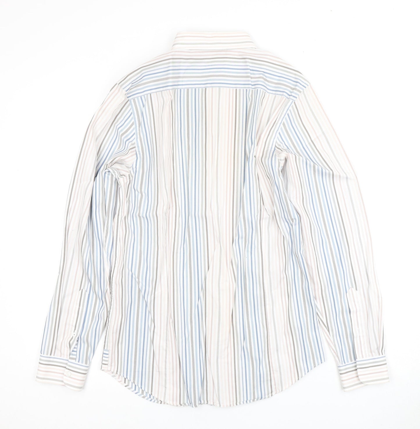 Mens UK Collar Size S Jasper Conran Smart Multicoloured  Dress Shirt