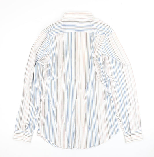 Mens UK Collar Size S Jasper Conran Smart Multicoloured  Dress Shirt