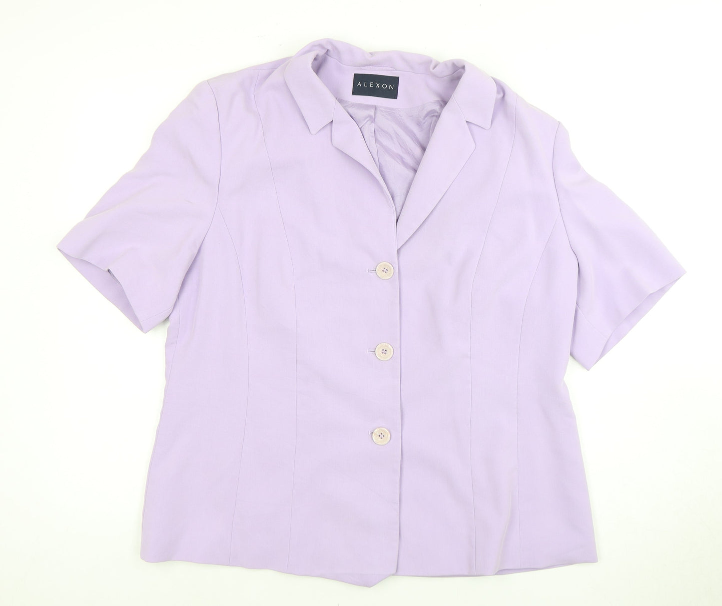 Womens UK Size 18 Alexon Regular Purple Suit Jacket
