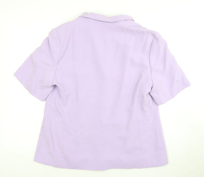 Womens UK Size 18 Alexon Regular Purple Suit Jacket