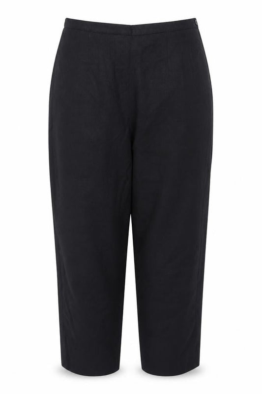 Womens UK Size 14 Eastex Regular Fit Casual Black Trousers