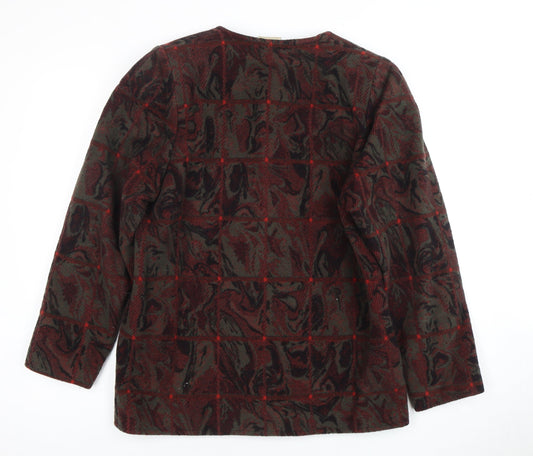 Alexon Women's Multicoloured Check Wool Jacket