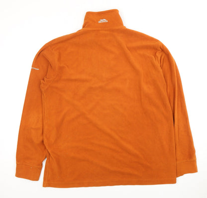 Mens UK Size S Trespass Orange Pullover Sweatshirt